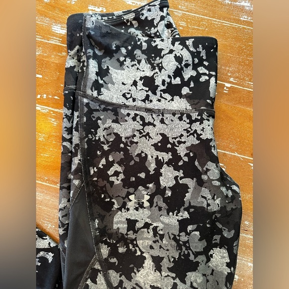 Under Armour Black and Gray Compression Leggings - Picture 5 of 5